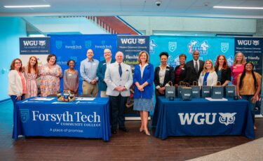 Forsyth Technical Community College and Western Governors University Sign Transfer Agreement