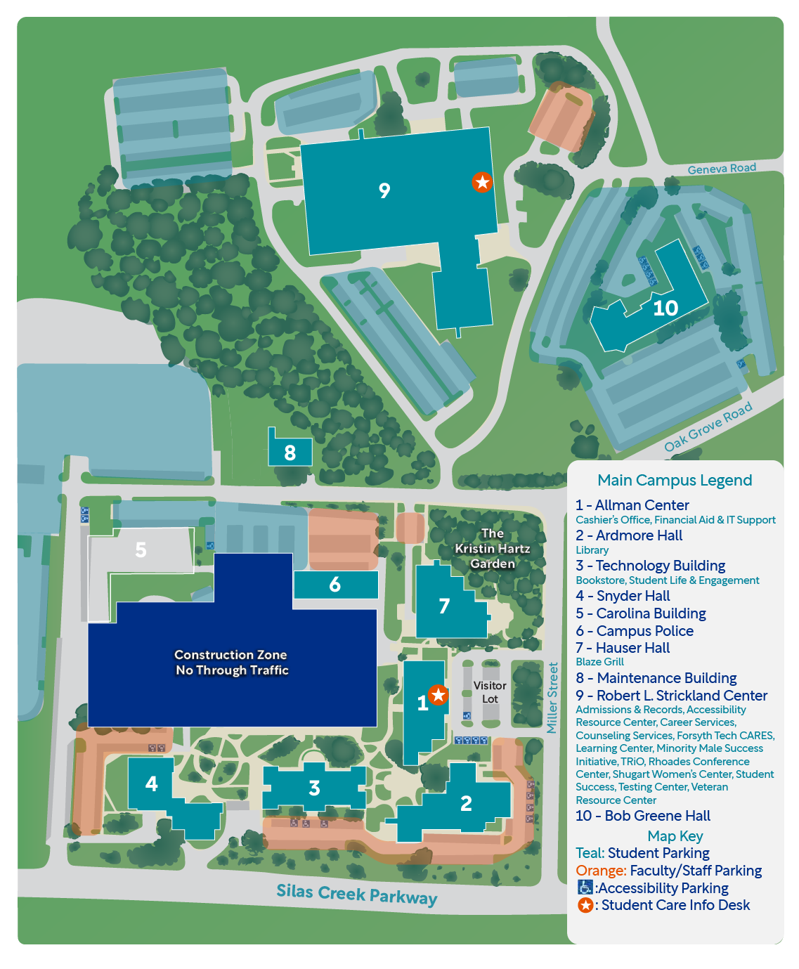 Forsyth Locations Information | Forsyth Tech