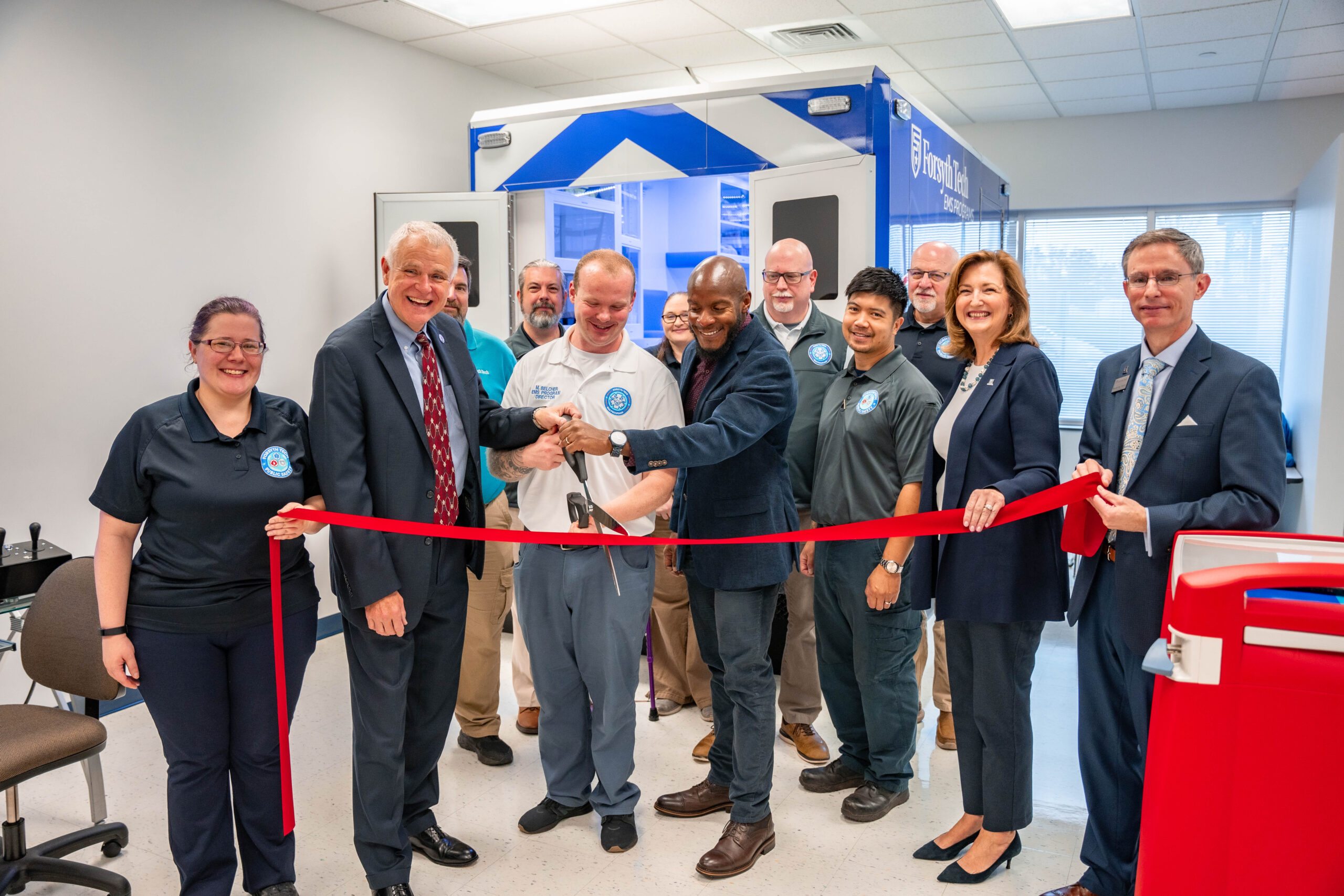 Forsyth Tech Celebrates Opening of New EMS Simulation Lab